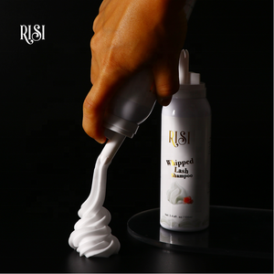 <span class=keywords><strong>RISI</strong></span> Private <span class=keywords><strong>Logo</strong></span> Batido Lash Shampoo Vegan 100% Limpiador de pestañas no irritante Whip Lash Shampoo - Product Image 2