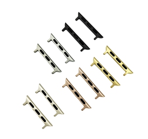 อะแดปเตอร์สำหรับ <span class=keywords><strong>Apple</strong></span> <span class=keywords><strong>Watch</strong></span> Series 6 <span class=keywords><strong>7</strong></span> 8 9 10 11 สแตนเลสสตีล สำหรับสายนาฬิกา Iwatch ตัวเชื่อมต่อสายรัดข้อมือ 46 มม. 44 มม. 49 มม. Ultra 2 - Product Image 2