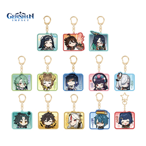 Garantie de produit authentique sous licence officielle <span class=keywords><strong>Genshin</strong></span> Impact breloque acrylique Transparent clair <span class=keywords><strong>Genshin</strong></span> porte-clés acrylique - Product Image 6