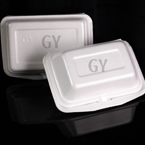 Emballages alimentaires jetables Boîtes en mousse Récipients en mousse blancs Boîtes en mousse en vrac Boîtes en mousse Récipients en mousse Vente en gros Boîte alimentaire - Product Image 1