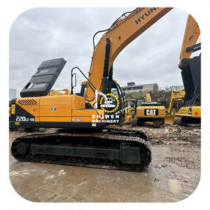 Excavatrice sur chenilles Hyundai 220LC d'occasion, d'origine coréenne, 220LC 225LC, faible nombre d'heures, excellent état - Product Image 1