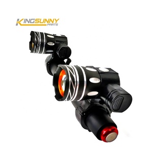 Vástago de manillar de bicicleta eléctrica para niños, manillar con luces para <span class=keywords><strong>Xiaomi</strong></span> M365 <span class=keywords><strong>Pro</strong></span> 1s Essential Pro2 - Product Image 2