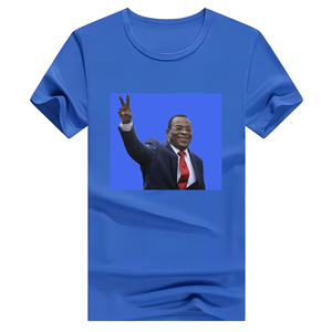 Wholesale Custom 2025 Cote D'Ivoire Presidential Campaign <b>T</b>-Shirts Polyester Sublimation Print Fast Delivery - Product Image 5