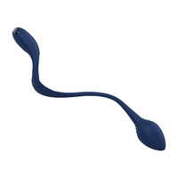 GINYA OEM Vibrations-Cockring für Männer, weicher Silikon-Prostata-Stimulator, wasserdichter Vibrations-Analplug, Sexspielzeug für Männer