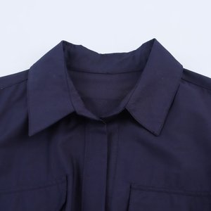 TAOP&ZA 2025 Autunno Nuovo <span class=keywords><strong>Abito</strong></span> <span class=keywords><strong>Midi</strong></span> Stile <span class=keywords><strong>Camicia</strong></span> con Cintura e Fiocco Decorativo, Colletto e Maniche Lunghe 8622654 - Product Image 4