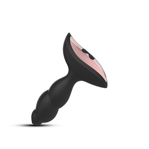 Masseur prostatique vibrant télécommandé, plug anal, jouet BDSM pour hommes, perles vibrantes électriques - Product Image 3