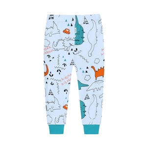 Ensemble 2 pièces pour filles, chemise à manches longues, pantalon, vêtements de nuit en coton, dessin animé, <span class=keywords><strong>pyjama</strong></span> de <span class=keywords><strong>luxe</strong></span> pour bébés de 2 à 10 ans - Product Image 3