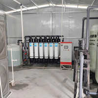 Système de filtration d'eau à membrane UF automatique avec conception montée sur châssis pour les projets de réutilisation d'eau de process et d'eaux usées