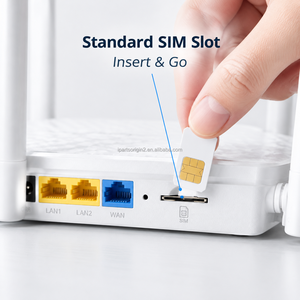 Router WiFi 4G LTE MTK7628KN 300Mbps 2.4G 2T2R con Ranura para Tarjeta SIM 1WAN 2LAN RJ45 para Asia, Europa y África - Product Image 3