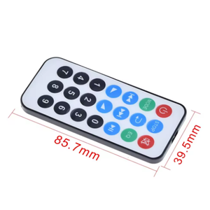 Juego de 3 piezas, módulo de control remoto por infrarrojos de un solo chip + receptor HX1838 + control remoto por infrarrojos con codificación - Product Image 3