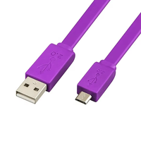Câble Micro USB 2.0 3A Charge Rapide Synchronisation des Données Durable pour Lecteur MP3 MP4 Ordinateur Téléphone Mobile Chargeur Vente en Gros