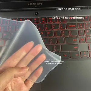 Vente en gros Housse universelle pour <span class=keywords><strong>clavier</strong></span> d'ordinateur portable 14 pouces/15.6 pouces Housse de <span class=keywords><strong>protection</strong></span> en <span class=keywords><strong>silicone</strong></span> étanche - Product Image 4