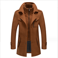 Manteau d'hiver pour homme Kaleo, nouvelle conception de haute qualité, en laine, imperméable, réversible, épais, long, écologique, respirant, pour l'extérieur