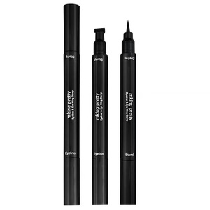 <span class=keywords><strong>Crayon</strong></span> Eyeliner liquide à double extrémité <span class=keywords><strong>Crayon</strong></span> Eyeliner <span class=keywords><strong>noir</strong></span> à séchage rapide imperméable <span class=keywords><strong>avec</strong></span> motif de tampon Tampon Eyeliner - Product Image 5