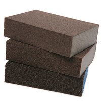 Éponges de ponçage abrasives, 100x70x25mm, haute qualité, bloc de sable réutilisable