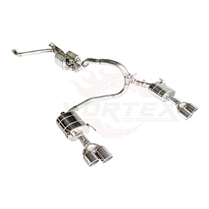 ท่อไอเสียแบบ Catback รุ่น Vortex SS304 พร้อมวาล์วและปลายท่อแบบ Quad สำหรับ Nissan Patrol Y62 5.6L V8 ปี 2010-2024 ชุดอัพเกรดสมรรถนะแบบ Bolt-On - Product Image 3
