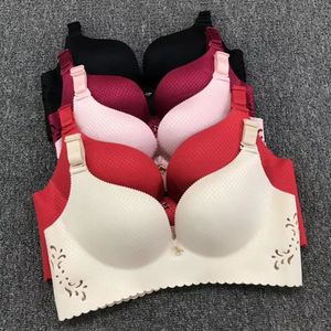 Sujetador sin costuras Jerry para adolescentes con almohadillas extraíbles y tirantes convertibles, cuatro tallas, ropa interior para niñas escolares, sujetador suave estampado para mujer - Product Image 3