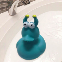 Lot de jouets de bain en caoutchouc en vrac, figurines d'animaux en plastique durables pour enfants, pour la piscine et le bain