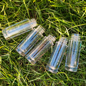 2.5ML * 2 Ống Son Bóng Hai Đầu Logo Tùy Chỉnh Ống Rỗng Son Bóng Tròn Màu Đen Trong Suốt - Product Image 4