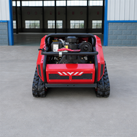 Mesin Pengolah Tanah Mini 7-8HP Berpendingin Udara, Bensin, Dorong Manual, untuk Penggunaan Pertanian, Menggantikan Alat Tradisional