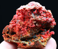 Spécimen minéral de cristal de Realgar rouge naturel de qualité supérieure pour usage médical