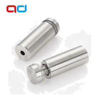 Stainless Steel ISO Inch Coarse Thread Advertising Screw Acrylic Glass Fastener High Load Decorative Stud