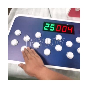 <span class=keywords><strong>Temporizador</strong></span> de entrenamiento de reacción de agilidad rápida por tiempo limitado Máquina de juego Botón de desafío interactivo de velocidad manual <span class=keywords><strong>con</strong></span> luz - Product Image 5