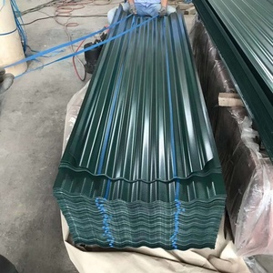Tôles de <span class=keywords><strong>Toiture</strong></span> Ondulées Peintes en Couleur, Haute Résistance, Grade SGCC, Normes JIS AISI, Prix par Tonne et par Tôle - Product Image 3