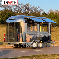 Remorque alimentaire préfabriquée Truth Deep Fryer Bakery, cuisine et restaurant, camion de glaces, bar à barbecues, bar à burgers, bar à barbe à papa