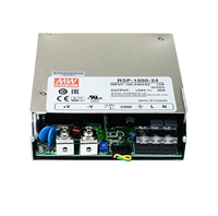 Alimentation à sortie unique haute puissance 1000W Rsp-1000-27 avec fonction PFC pour applications industrielles, CA 27V, efficacité 88%, nouveau modèle original