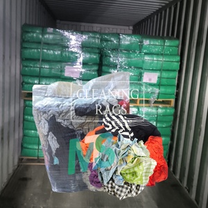 Water oil absorbency 20kg 25kg industrial trapos RAG wiping cotton rags 10kg colored mixed rags - Product Image 1