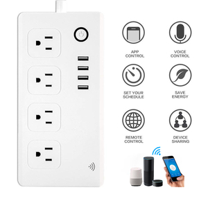 LEDEAST XS-A24 Tuya Enchufe Inteligente WiFi con 10A, Puertos USB, Control Inalámbrico y Temporizador Smart Life - Product Image 2