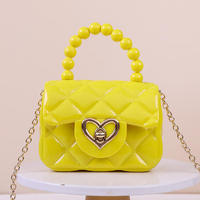 Sac à Main Bandoulière Bonbon pour Enfants, Mini Sac Jelly de Luxe en PVC, Style Créateur pour l'Été