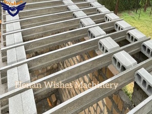 TWT135x225*4 HENAN WISHES Usine chinoise de fabrication de machines à poutres en béton préfabriqué en forme de T semi-automatiques avec roulements de boîte de vitesses pour la construction de maisons - Product Image 5