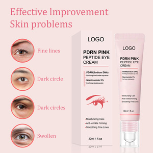 Crema Vegana Natural para el Contorno de Ojos con Ácido Hialurónico y Vitamina C para Ojeras y Arrugas Pdrn - Product Image 1