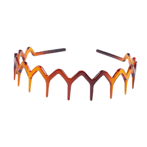 <span class=keywords><strong>Zigzag</strong></span> plastique requin dent cheveux peigne dents ondulées cheveux cerceau accessoire femmes dame fille dents ondulées bandeau produit bandeaux - Product Image 6