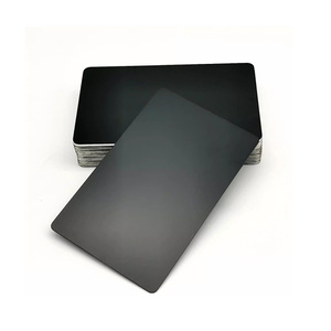 ทุกรูปแบบที่กําหนดเองแกะสลักนามบัตรสแตนเลสบุคลิกภาพ DIY โลหะนามบัตร - Product Image 1