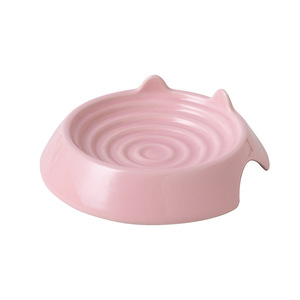 Миска для животных в форме кошачьих ушей с вертикальным узором, для медленного кормления, для консервов и лакомств, оптовая трансграничная продажа - Product Image 5