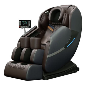 Home Massage Chair Full Body Zero Gravity Railless SL <b>Track</b> Electric Massage Chair Dark Brown K16 - Product Image 2