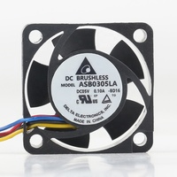 Delta 12V 24V 48V DC5V 0.10A AC EC 3010 30X30X10MM 3CM Notebook Inversor de medición de velocidad ultrasilencioso ASB0305LA-BD16 CoolingFan