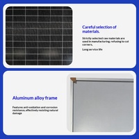 Système d'alimentation solaire photovoltaïque à panneaux multicristallins 580W/600W, module modèle 580, efficacité 16,56%, Chine, 1640x992x40mm