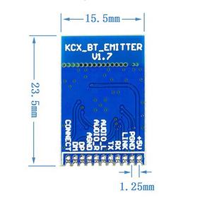 Placa de Módulo 2 en 1 KCX_BT_EMITTER 1,7 V OEM para transmisión y recepción de audio estéreo producto PCBA - Product Image 4