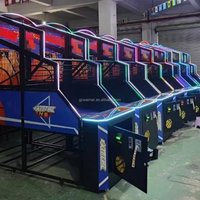 Machine de jeux de cerceau de basket-ball de rachat de billets de sport d'arcade d'amusement à pièces de qualité