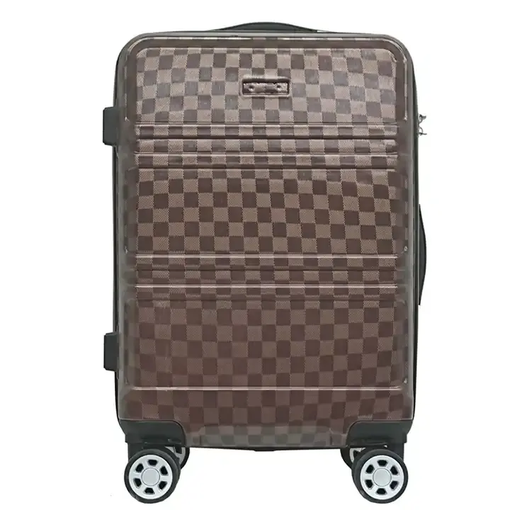 Koper Roda Universal, koper bagasi bawaan dengan kunci, Set 3 buah, koper roda Universal