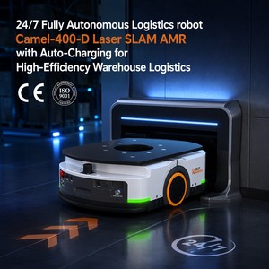 Robot Logístico Modular Personalizado de 400 kg, Base Móvil AMR con Láser SLAM para Fabricación de Productos Electrónicos y Farmacéuticos - Product Image 5