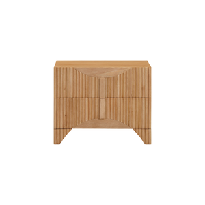 Highest Quality Bedside Drawer New Design Bedroom Furniture For Hotel Oak/Pine/Acacia Solid Wood Vietnamese Supplier - Product Image 1