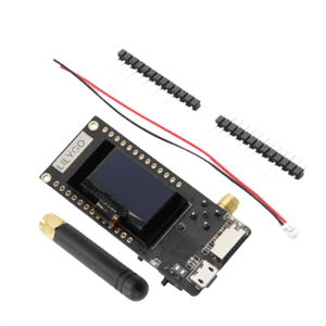 Module sans fil GGDX LoRa32 V2.1 433/868/915Mhz <span class=keywords><strong>ESP</strong></span> OLED 0.96 pouces avec carte BT WIFI, carte de développement ESP32 <span class=keywords><strong>LilyGo</strong></span> - Product Image 1