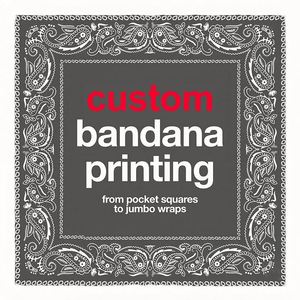Diseña tu Propio Diseño de Pañuelo Personalizado para Eventos Especiales, Bodas o Regalos Corporativos en Grandes Cantidades - Product Image 1