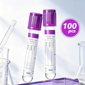หลอดแก้วสำหรับสัตว์เลี้ยง ฝาสีเหลือง ขนาด 1 มล.-10 มล. พร้อมเจลและสารกระตุ้นการแข็งตัวของเลือดสำหรับการแข็งตัวเร็วของเลือดสัตว์ - Product Image 5