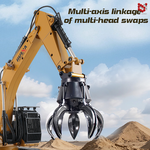 <span class=keywords><strong>HUINA</strong></span> — pelle RC entièrement en métal, 1580, version mise à niveau, 4 1:14 23Ch, avec de grands camions, <span class=keywords><strong>580</strong></span> - Product Image 3